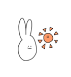 縦に長いうさぎ...（個別スタンプ：17）