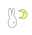 縦に長いうさぎ...（個別スタンプ：18）