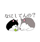 太っちょハスキー②（個別スタンプ：20）