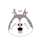 太っちょハスキー②（個別スタンプ：26）