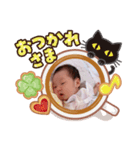 Cute posing baby（個別スタンプ：7）