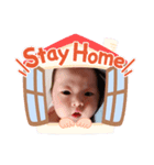 Cute posing baby（個別スタンプ：8）