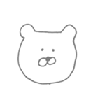 無表情な動物たち (m.n)（個別スタンプ：25）
