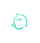 ものいいたげなスタンプ（個別スタンプ：1）
