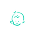 ものいいたげなスタンプ（個別スタンプ：8）