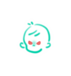 ものいいたげなスタンプ（個別スタンプ：14）