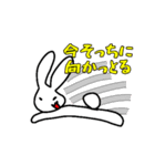 怒りのうっさぎ（個別スタンプ：22）