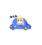 かわいい金髪はむちゃんコンテンツ（個別スタンプ：14）
