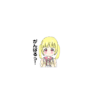 かわいい金髪はむちゃんコンテンツ（個別スタンプ：18）
