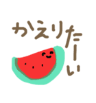 妙にテンションの高いフルーツ（個別スタンプ：18）
