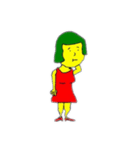 キャシーとそのなかまたち（個別スタンプ：1）
