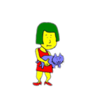 キャシーとそのなかまたち（個別スタンプ：4）