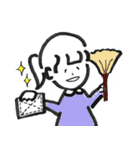 あみちーとなかまたち～おうちシリーズ～（個別スタンプ：2）