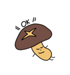 椎茸家のたけしくん(5)（個別スタンプ：34）