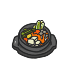 韓国好きのための日常アイテムと韓国料理（個別スタンプ：11）