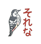 野鳥のはんこスタンプ②（個別スタンプ：22）