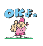 モグオのゴルフ（個別スタンプ：22）