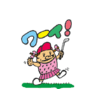 モグオのゴルフ（個別スタンプ：23）