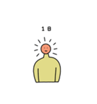 シュールなたいようのスタンプ（個別スタンプ：3）