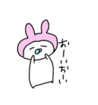 ゆるだるうさこ（個別スタンプ：34）