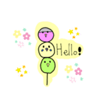 おだんごいんこ♡（個別スタンプ：2）
