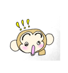 おさる①（個別スタンプ：2）
