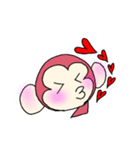 おさる①（個別スタンプ：6）