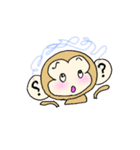 おさる①（個別スタンプ：8）