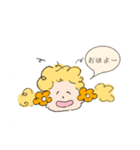 くるくるちゃんの日常（個別スタンプ：9）