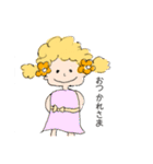 くるくるちゃんの日常（個別スタンプ：14）