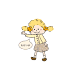 くるくるちゃんの日常（個別スタンプ：27）