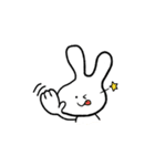 無口うさとギョウザくん（個別スタンプ：4）