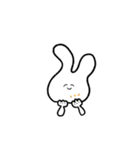 無口うさとギョウザくん（個別スタンプ：11）