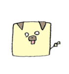 犬くんとブタくん（個別スタンプ：3）