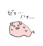 犬くんとブタくん（個別スタンプ：22）