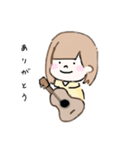 ギターあかりちゃん（個別スタンプ：4）
