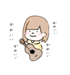 ギターあかりちゃん（個別スタンプ：5）
