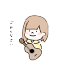 ギターあかりちゃん（個別スタンプ：7）