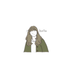 のぶやすたんぷ（English ver.）（個別スタンプ：1）