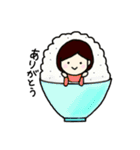 おいしいものとおんなのこ（個別スタンプ：5）