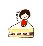 おいしいものとおんなのこ（個別スタンプ：16）