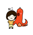 おいしいものとおんなのこ（個別スタンプ：21）