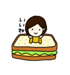 おいしいものとおんなのこ（個別スタンプ：28）