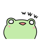 白目かえる まめけろ1毎日使えるあいさつ編（個別スタンプ：23）