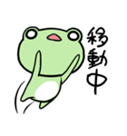 白目かえる まめけろ カエル おしゃべり編（個別スタンプ：5）