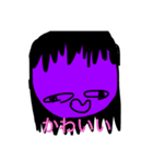 新紫の変な奴（個別スタンプ：19）