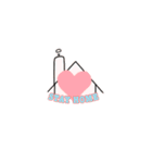 コロナウイルスの感染予防をしたい女の子（個別スタンプ：4）