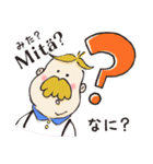 子ブタとミッコのフィンランド語（個別スタンプ：18）