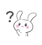 のんびりもっちりうさぎ（個別スタンプ：8）