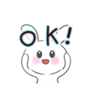 のんびりもっちりうさぎ（個別スタンプ：11）